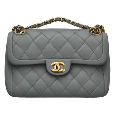 Gray Chanel bag sticker