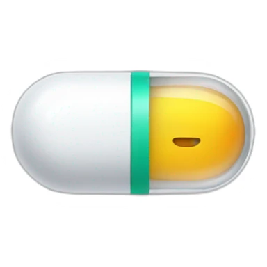 medicine hard capsule sticker