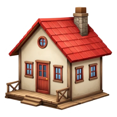 casa pequeña sticker