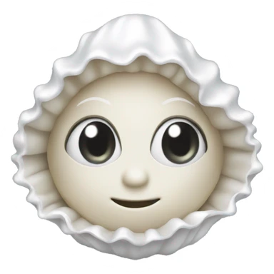 Pearl in oyster  sticker