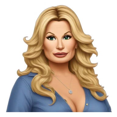 jennifer coolidge duck face sticker