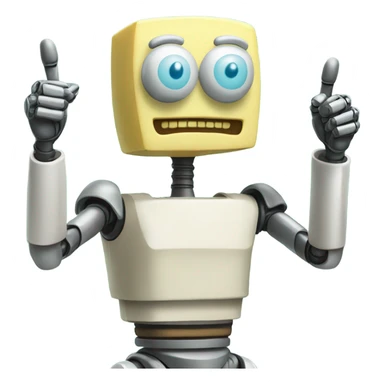 Rick and Morty butter robot thumbs up sticker