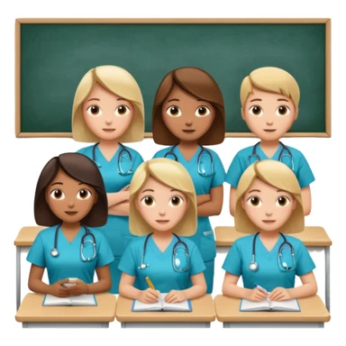 university nursing sticker