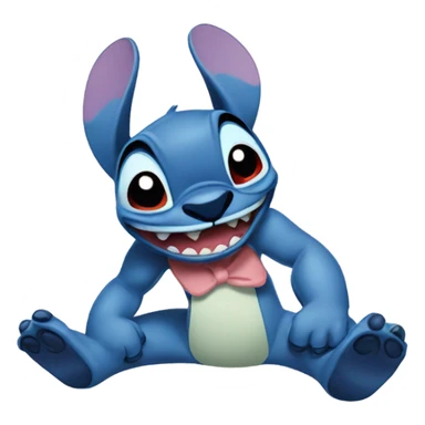 Stitch from lilo and stitch sticker