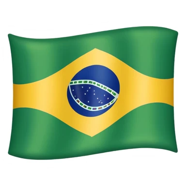brazil flag sticker