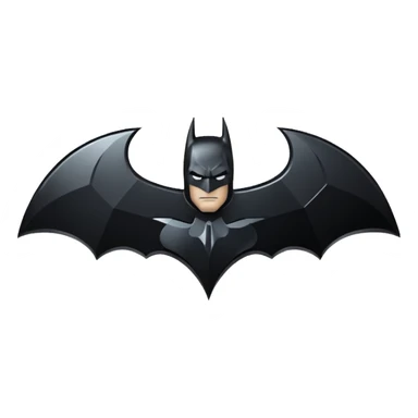 batman logo sticker