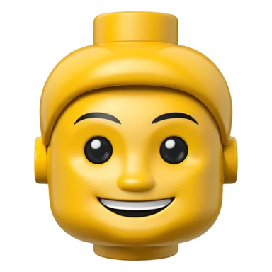 LEGO minifigure head sticker