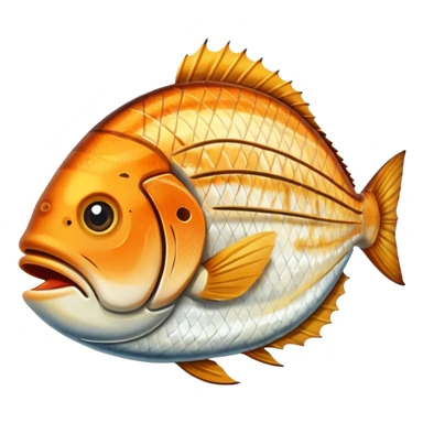 grilled fish protein, sticker