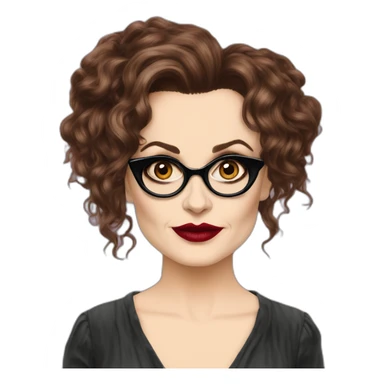 Helena bonham carter sticker