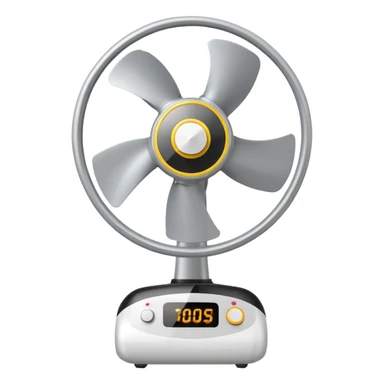 electric fan sticker