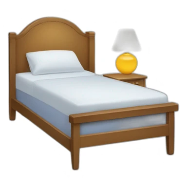 magen relacionada con el sueño, como una cama cómoda con sábanas suaves y una luz tenue para transmitir calma y tranquilidad sticker