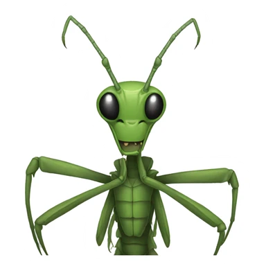 Evil Mantis sticker