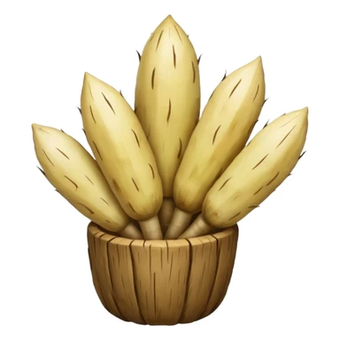 yuca root sticker