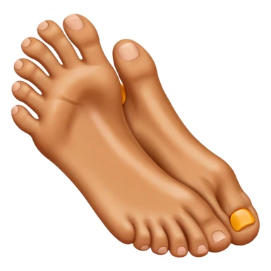 a foot is grabbed by a hand sticker