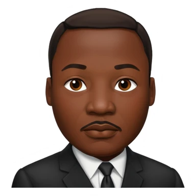 Martin Luther King Jr sticker