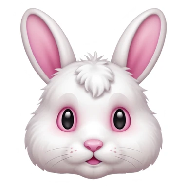 key whit bunny sticker