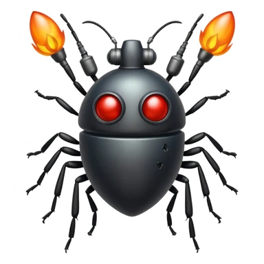 Bug terrorist sticker