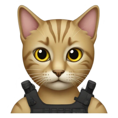 Cat-swat sticker