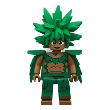 Deku x Lego sticker
