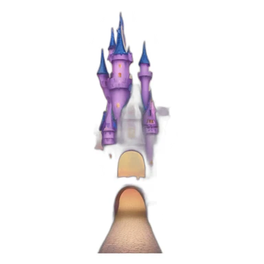 princess castle sticker