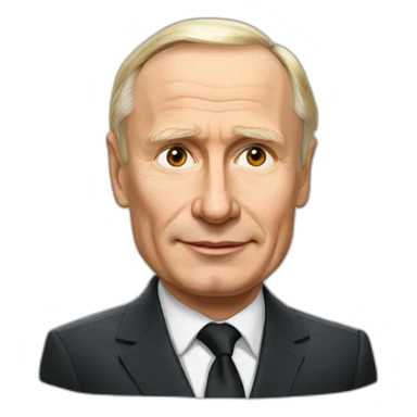 Président de la Russie, Vladimir Poutine sticker
