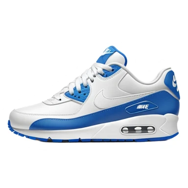 Nike air shoes white sticker