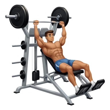guy how to use a leg press machine sticker