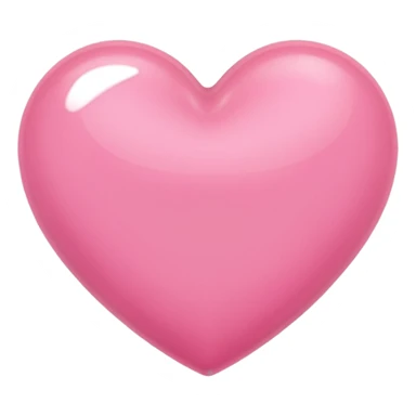 Heart pink with couqet sticker