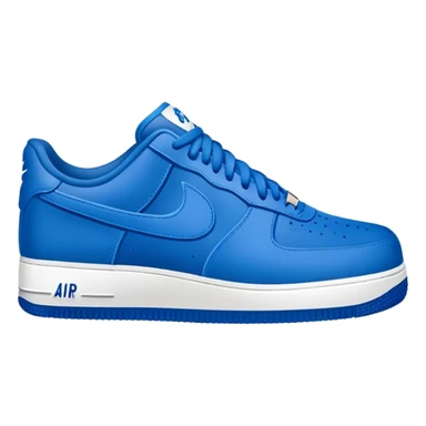 Air force 1s with Crip gang signs  sticker