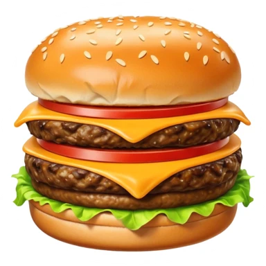 i want the Gooey Cheeseburger in 5–20° gentle bird’s-eye angle

 sticker