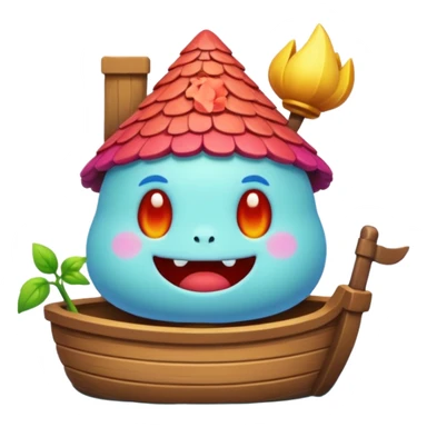 boss battles cottagecore sticker