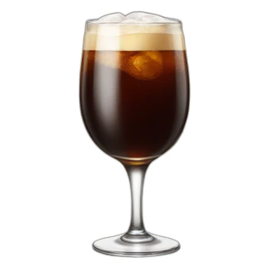 fernet con coca-cola long glass sticker