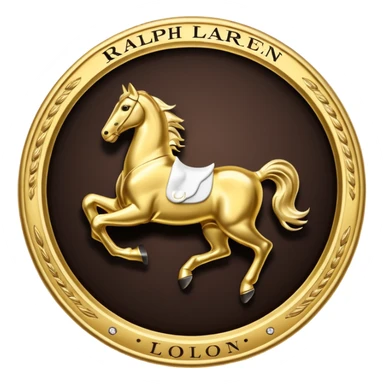 Ralph Lauren logo sticker