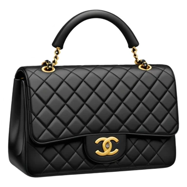 chanel bag color white with gold hardware sticker