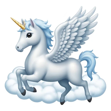 Pegasus made of  Cloud  sticker