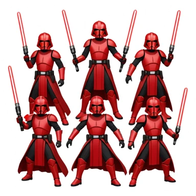 make red sith clan related propaganda sticker