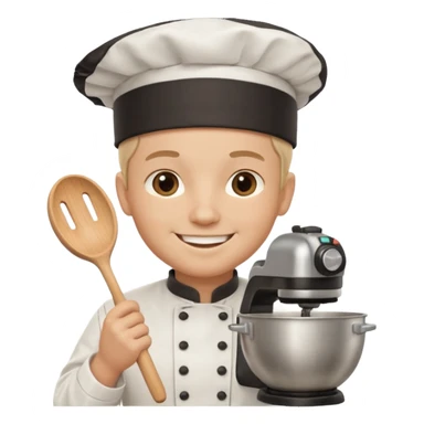 Mixer with Chef sticker