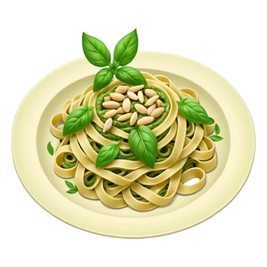 Pesto pasta sticker
