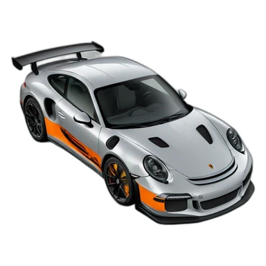 Car Porsche gt3 rs sticker
