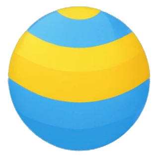 Flag with three stripes. The firs stripe is light blue, the second is yello and the third is light blue again. On the first ble stripe at the left there is a star with 8 angles and next to it to the right there is a half moon facing the star. sticker