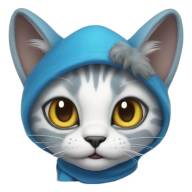 Smurfcat sticker