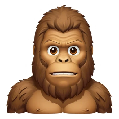 Bigfoot by a beach sticker