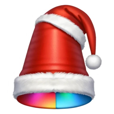 new year hat, christmas hat in telegram sticker style sticker