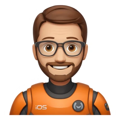 gordon freeman smiling just face sticker