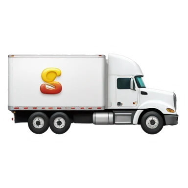 Semi truck with “PGS” letters on the side sticker