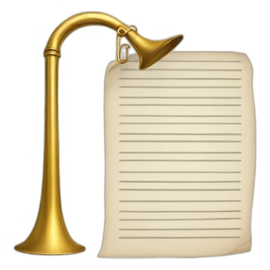 document_trombone_email sticker