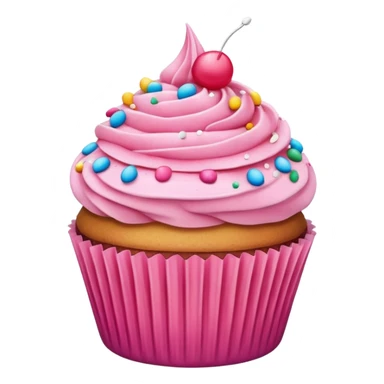 Cupcake emoji sticker
