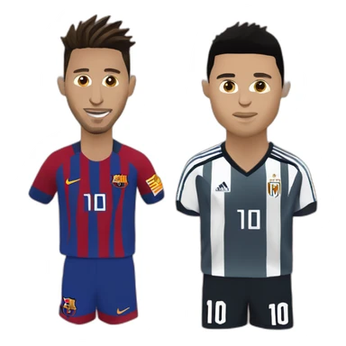 Lionel messi cristiano Ronaldo and neymar jr sticker