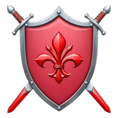 brasão sangrando medieval rosa de sangue vermelha sticker