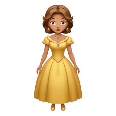 A middle-aged lady character from the fairy tale Beauty and the Beast — she was turned into a wardrobe and is around 40 years old. Based on the wardrobe’s original form, she has an anthropomorphic face. sticker